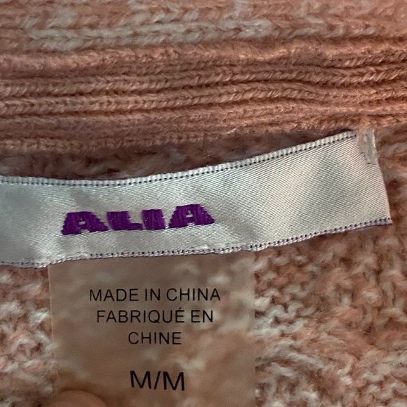 🌿4/$35🌿ALIA Pink‎ Crew Neck Sweater - Picture 6 of 8